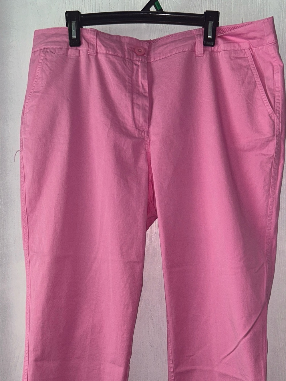 Crown & Ivy Pink Straight Leg Pants 16w